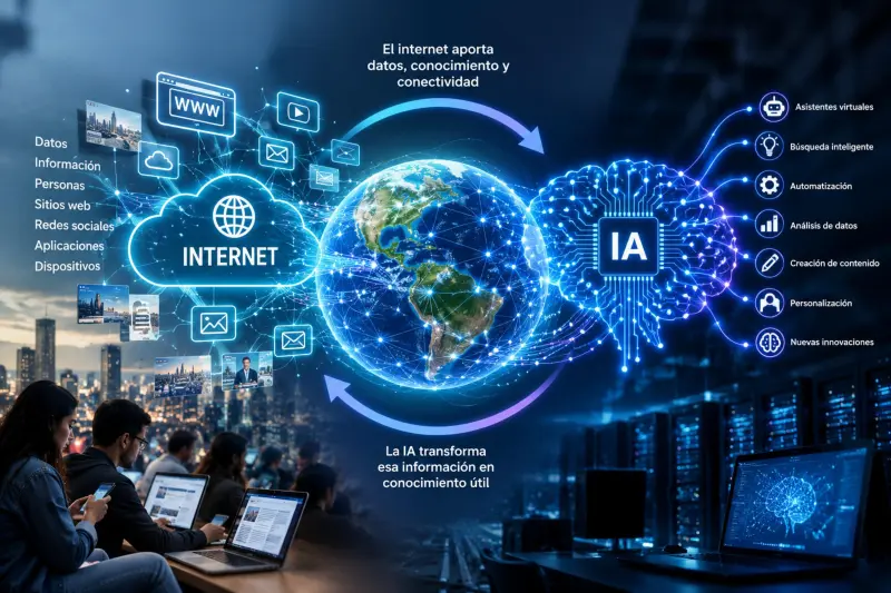 La IA es tan fiable como lo sea Internet