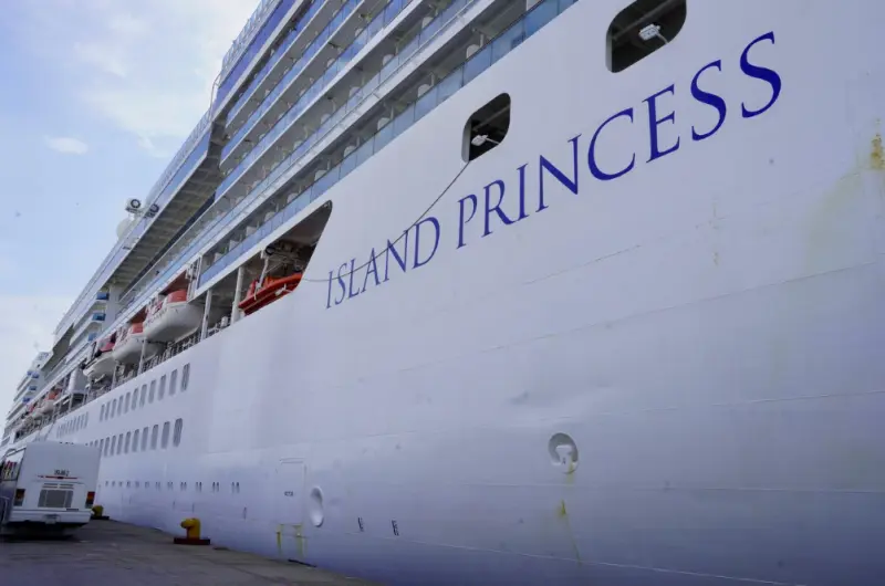 Llega por primera vez crucero Island Princess a Mazatlán