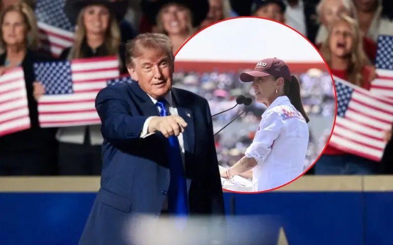 Trump vuelve reconocer las acciones de Sheinbaum contra el narcotráfico, pero exige a México detener y procesar a funcionarios corruptos que protejan a los cárteles