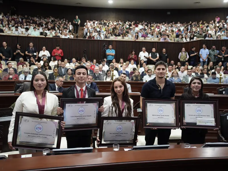 Entrega Congreso del Estado Premio al Mérito Juvenil 2026