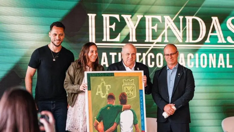 Atlético Nacional revela mural en memoria de las víctimas de Chapecoense