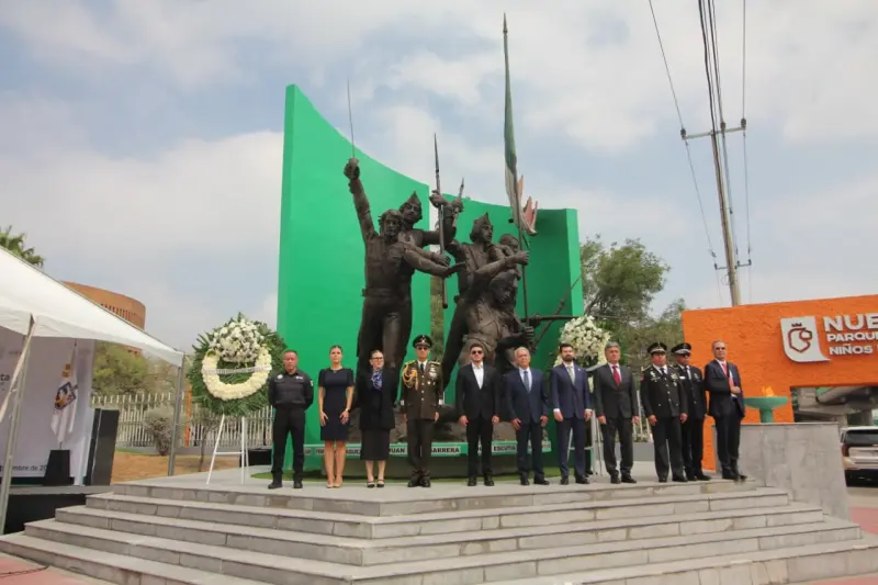 Conmemoran en Monterrey el aniversario de la Gesta Heroica de los Niños Héroes
