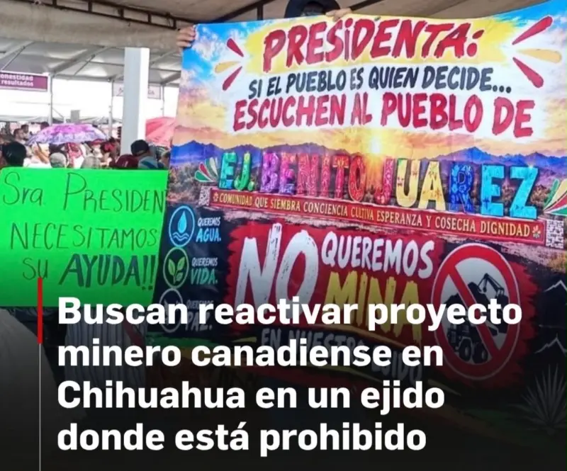 Apollo Silver busca revivir proyecto minero rechazado por ejidatarios en Chihuahua