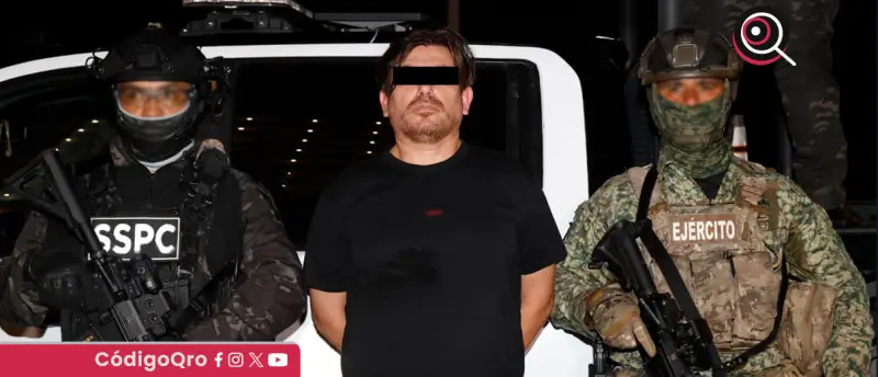 Detienen a Jesús "N", presunto operador criminal clave en Mazatlán