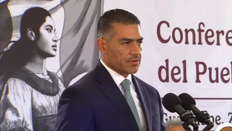 Harfuch anuncia captura de "El Señor de la T" en Michoacán y de integrante de "Los Rusos" en Mexicali
