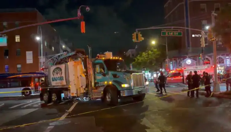 Atropella camión a peatones en el East Village de Manhattan