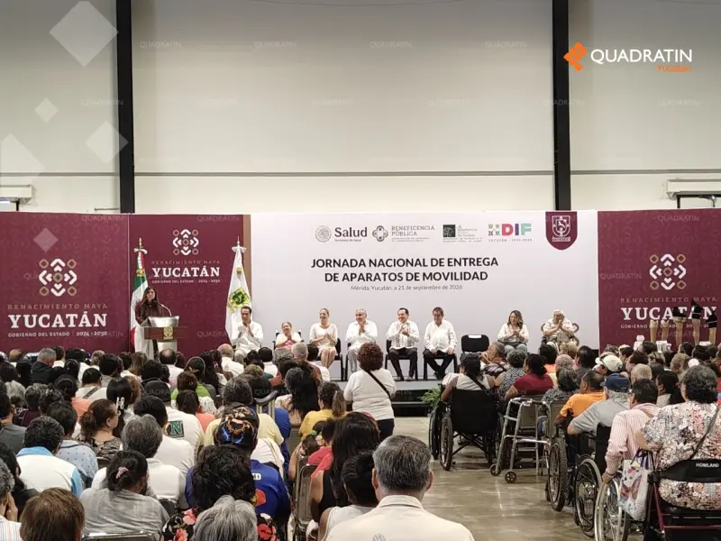 Entregarán más de 1,140 aparatos de movilidad en Yucatán