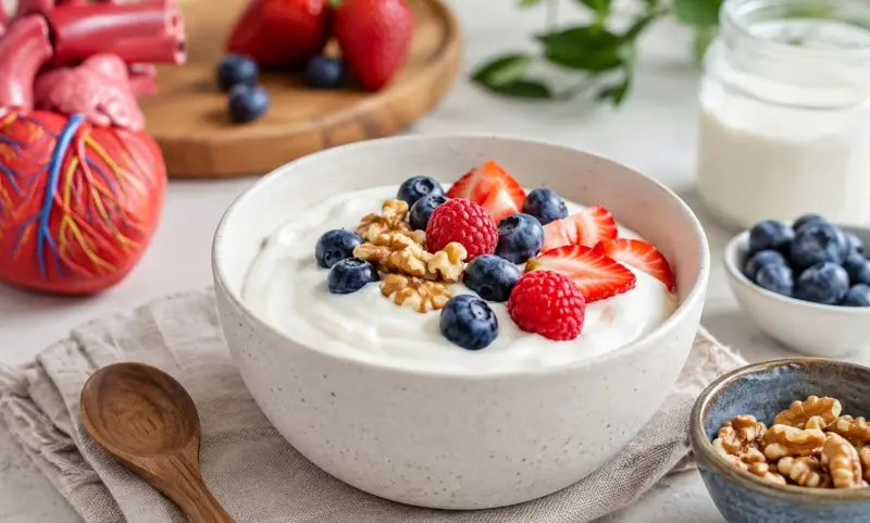 El yogur y el colesterol: qué dice la ciencia sobre sus beneficios para el corazón