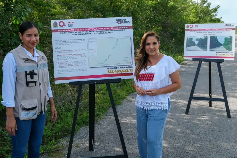 Del olvido a la obra: carretera de 11 kilómetros tendrá rehabilitación en Othón P. Blanco