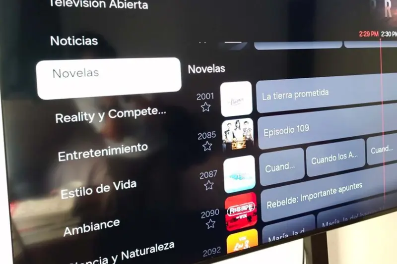 Samsung sabe que el publico mexicano ama los dramas y tiene 13 canales gratuitos con 24 horas de novelas clásicas