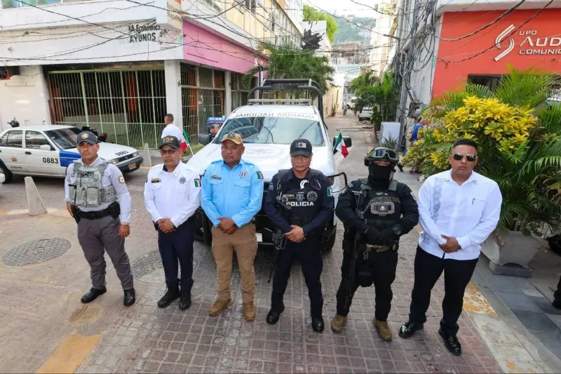 Despliega Gobierno de Acapulco dispositivo por Grito de Independencia