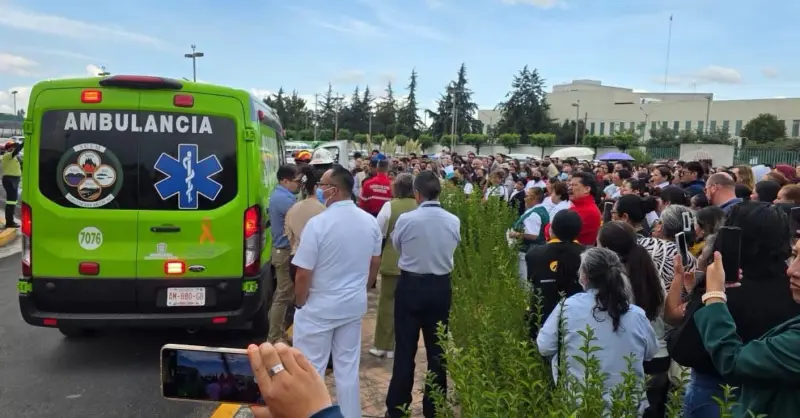 Aclara IMSS-Bienestar que no hubo fuga de gas en Hospital de Toluca