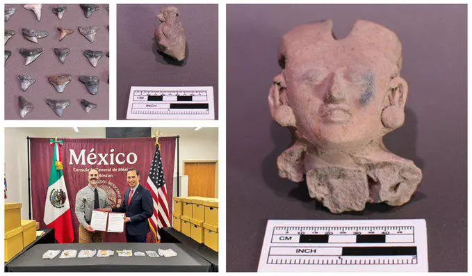 Estudiantes de USA recuperan más de mil piezas arqueológicas para México