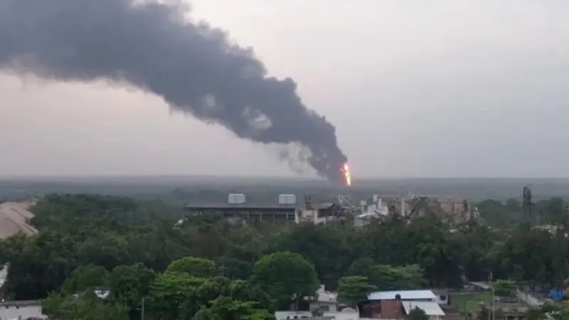 Tragedia en Veracruz: 3 muertos por explosión en pozo de sal en Jáltipan