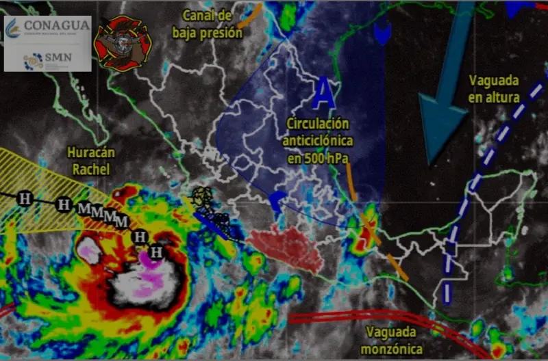 Vigilan posible ciclón que podría representar riesgo para Guerrero