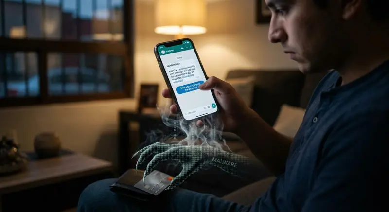 ¡No des clic! Condusef alerta por fraudes al descargar apps con malware de enlaces sospechosos