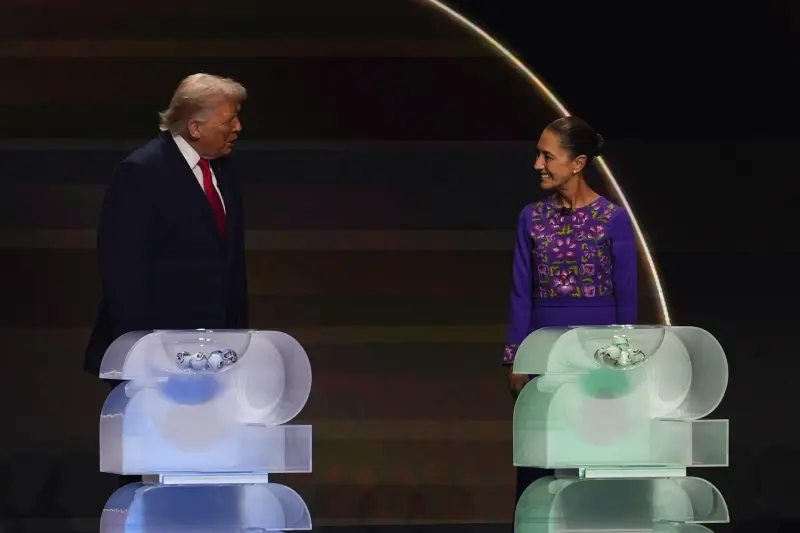 Trump y Sheinbaum abordan temas comerciales en llamada telefónica