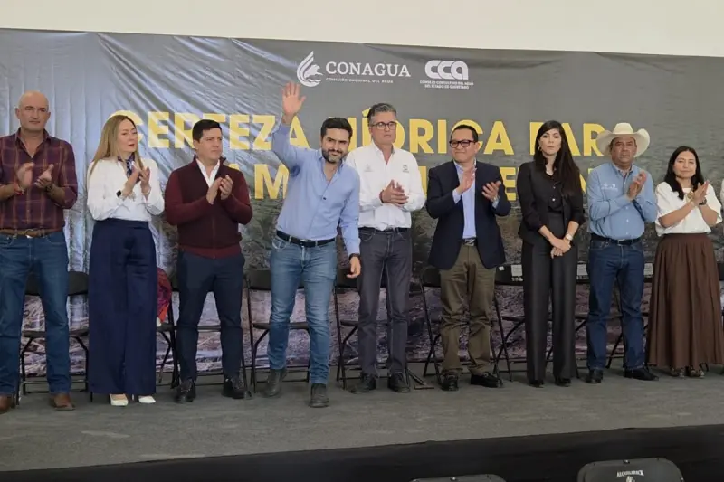 Agustín Dorantes llama a mantener buen uso del agua y productividad del campo