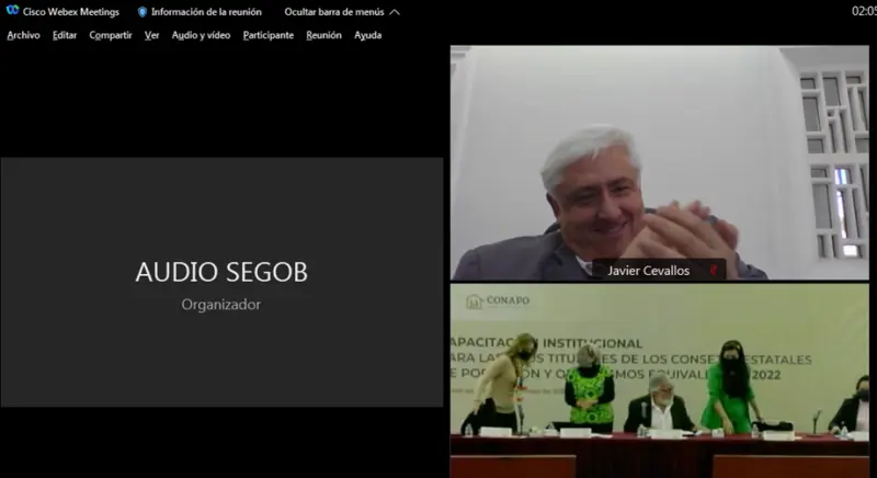 Capacita CONAPO a titulares de los Consejos de Población