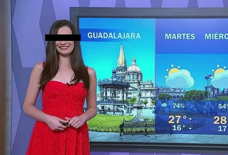 Arrestan a chica del clima acusada de atropellar y matar a motociclista