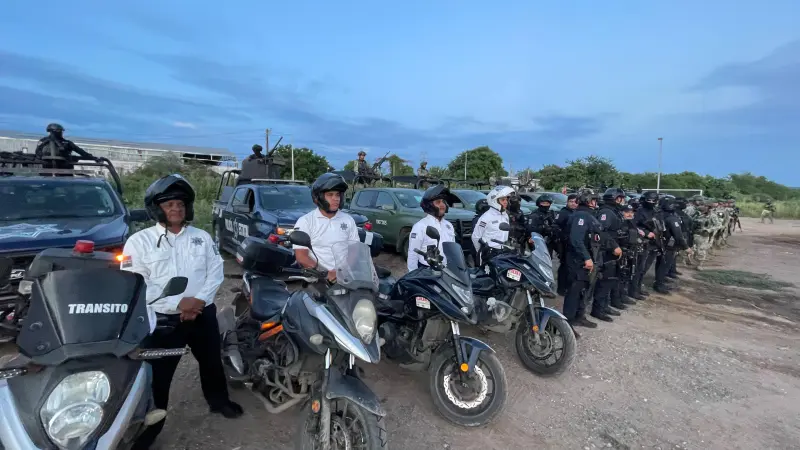 Ponen en marcha el grupo Fuerza de Reacción Interinstitucional en Mazatlán