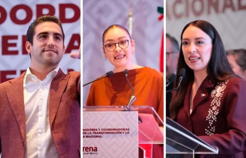 Van 'ahijado', ex cuñada y asistente