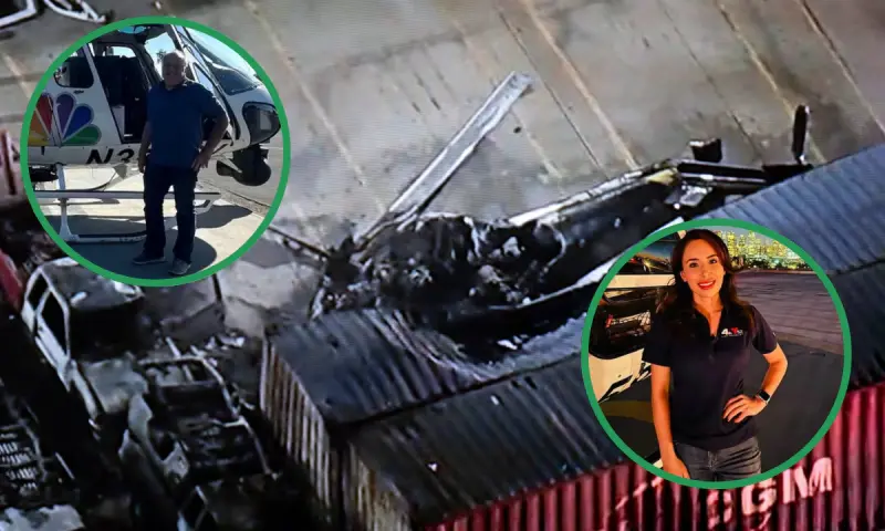 ¿Quiénes eran Eliana Moreno y George Marciniw, víctimas del accidente de helicóptero en Los Ángeles?