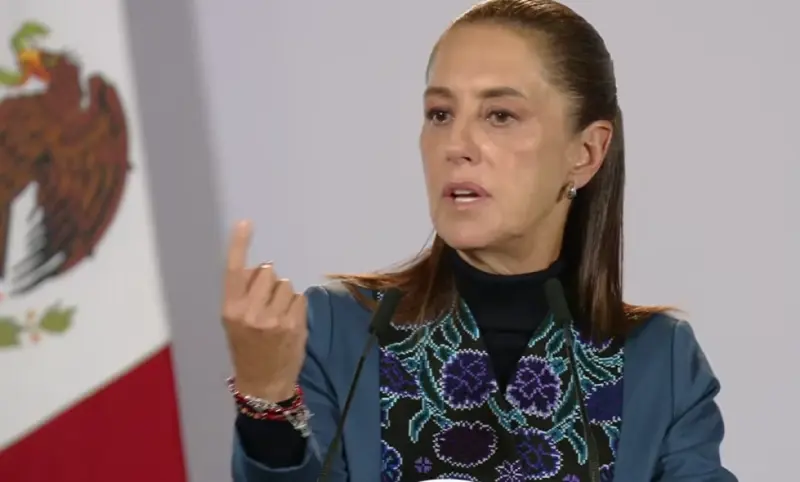 Difícil vivir junto a un país con consumo de drogas, ironiza Sheinbaum 