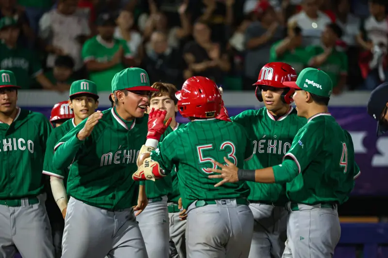 México y Japón protagonizan cerrado duelo de invictos en la Copa Mundial de Beisbol Sub-15