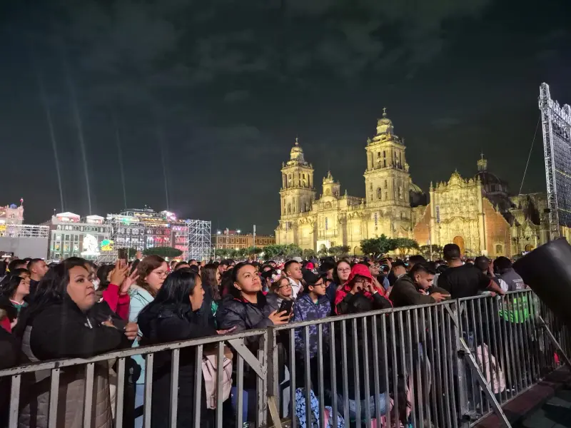 El Zócalo de la CDMX luce listo para el Grito