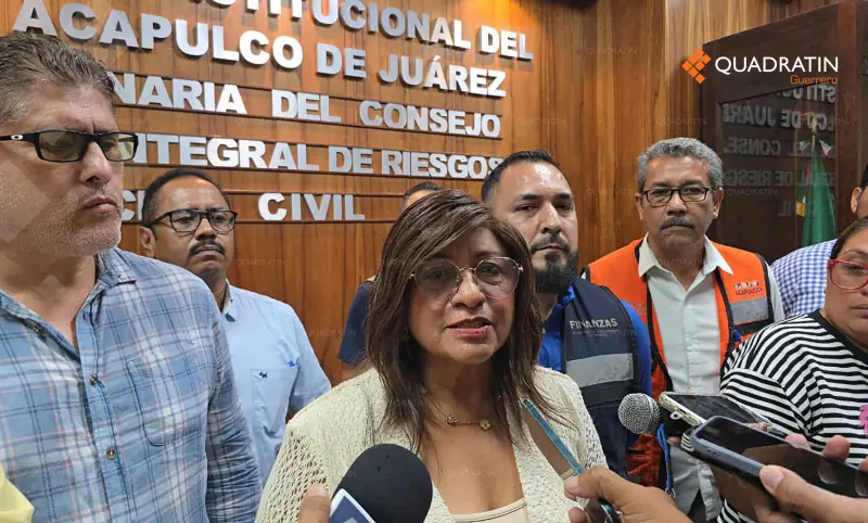 No nos importan las críticas: alcaldesa de Acapulco por obra demolida