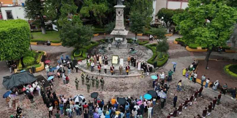 Rinden homenaje en Querétaro a 196 conspiradores de 1810
