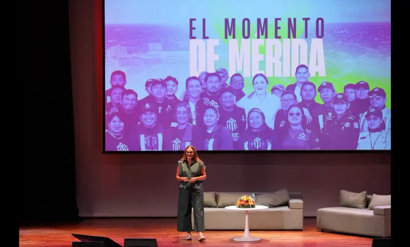Define Cecilia Patrón el momento de Mérida: orden y participación