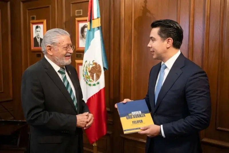 Marco Antonio León reconoce avances de administración de Felifer Macías