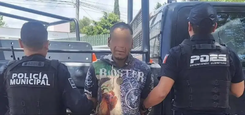 Detienen a hombre por allanar vivienda en Pedro Escobedo