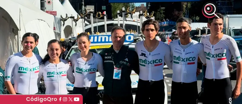 Mexicanos, con actuación histórica en Mundial de Ciclismo de Ruta