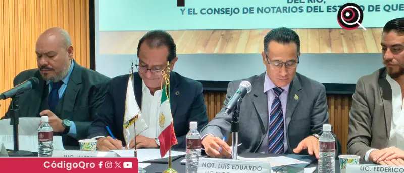 Canacintra y Consejo de Notarios del Estado firman convenio de colaboración