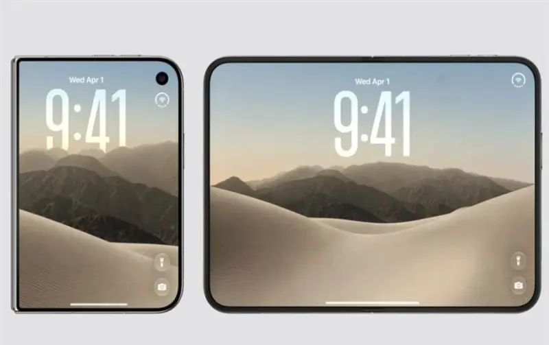 Presentan el iPhone Duo, el primero plegable
