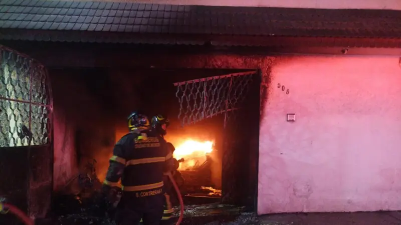 Incendio consume vivienda en la GAM; confirman la muerte de 14 perros y un sobreviviente