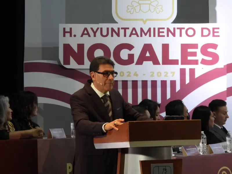 Juan Francisco Gim Nogales presenta Segundo Informe de Gobierno con avances en agua, infraestructura, basura y seguridad en Nogales