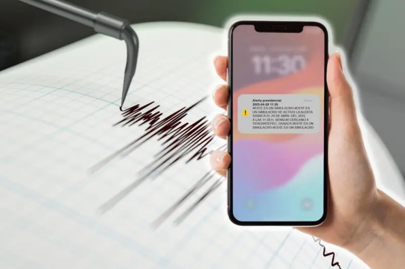 Mañana más de 80 millones de celulares sonarán al mismo tiempo en México: así será la alerta del Simulacro Nacional 2026