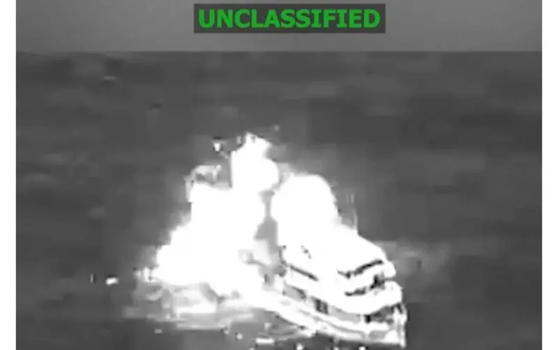 Reporta EU hundimiento de barco ecuatoriano en el Pacífico