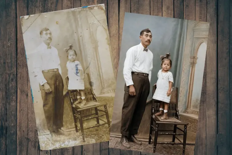 Cómo restaurar tus fotos antiguas con IA. Este es el prompt ideal