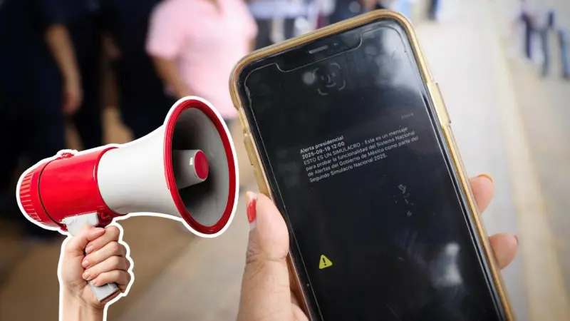 ¡Sin saldo ni datos! Así sonará la alerta sísmica en tu celular en el Segundo Simulacro Nacional