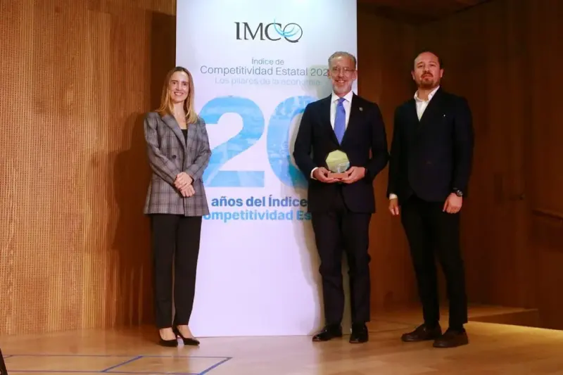 Querétaro se coloca en el segundo lugar nacional del Índice de Competitividad Estatal (ICE) 2026