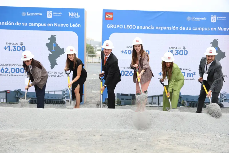 Pide Samuel García a LEGO seguir “construyendo sueños” en Nuevo León tras nueva inversión de 400 mdd
