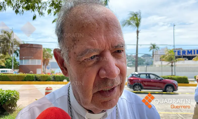Sacrificar los intereses por la paz del país: arzobispo de Acapulco