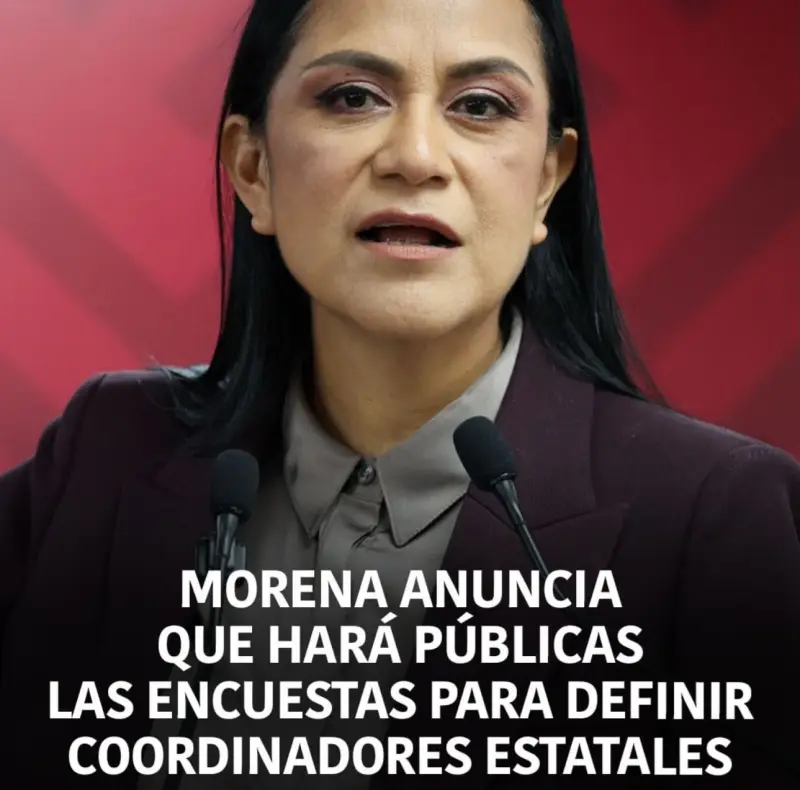 Morena publicará las encuestas con las que define coordinaciones estatales