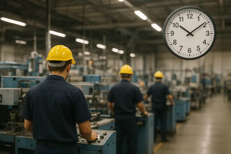 En 2027 los mexicanos comenzarán a trabajar 46 horas, iniciando la transición hacia 2030 para la jornada laboral de 40 horas y las empresas deberán registrar las horas trabajadas o enfrentar multas de hasta 586 mil 550 pesos