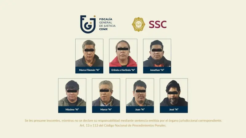 Procesan a 8 por despojo agravado en Azcapotzalco